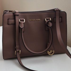 Michael Kors Dillon Satchel; Dusty Rose